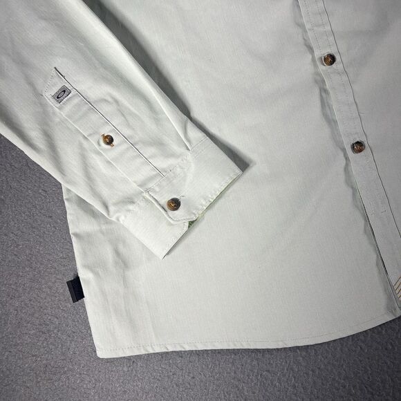 Oakley Iconic Button Up Tech Over Shirt Mint Green Size Large - Picture 4 of 10